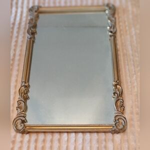 Elegant Gold Ornate Mirror